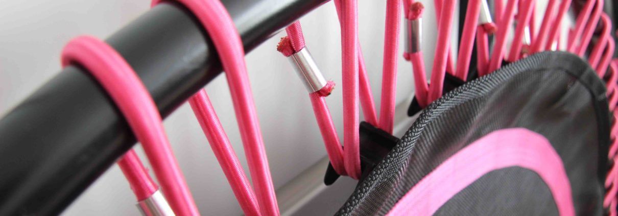 Roze Rebounder - fitnesstrampoline