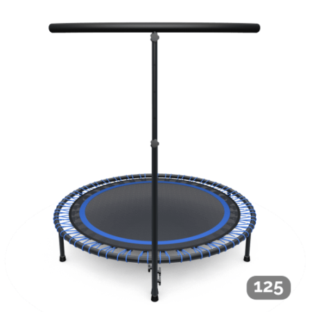 Fitness trampoline blauw