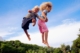 trampolinespringen kinderen school
